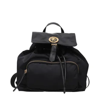 Versace Black Fabric Womens Backpack