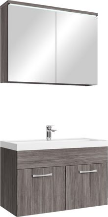 Badplaats Badplaats Conjunto De Muebles De Ba&ntilde;o Paso 02 80 X 40 Cm - Roble