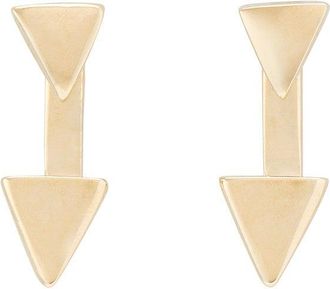 UNOde50 Adjustable Triangle Gold Earrings
