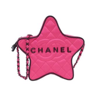 Chanel unisex, Pre-owned, Roze, Maat: ONE Size Satijn