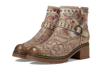 L'Artiste by Spring Step Branchout Womens Boots Beige : EU 42 (US Womens 10.5-11) M, Rubber