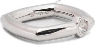 Tom Wood Frame Ring - Heren - Ringen - Grijs - 52 MM - Accessoires