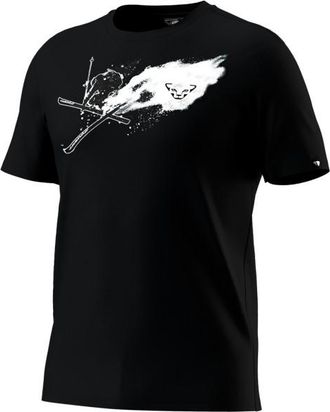 Dynafit Graphic Co T-Shirt T-Shirt f&uuml;r Herren | schwarz