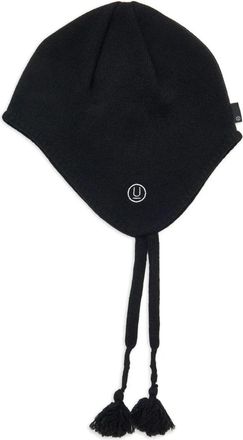 Undercover tassel-embellished wool hat - Black