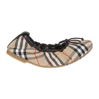 Burberry Ballerinas, female, Beige, Size: 8 1/2 US Fawn Ballerinas