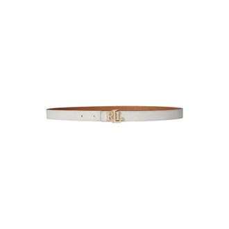 Ralph Lauren REV LRL 30 Riem - Dames - Riemen - Wit - L - Leer - Accessoires