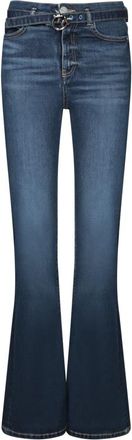 Pinko Flora Flare Jeans - Dames - Flared Jeans - Blauw - W25 - Denim - Jeans