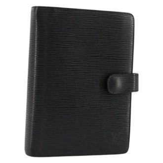 Louis Vuitton Pre-owned Wallets, female, Black, Size: ONE SIZE Pre-owned Day Planner Cover
