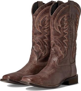 Roper Lindsey Cowboy Womens Boots Brown : 5.5 B - Medium