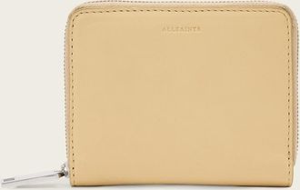 AllSaints Leather Lena Hex Zip Up Leather Wallet, Size: One Size