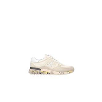 Premiata Sneakers, male, White, Size: 7 US Landeck Sneakers