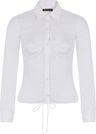 Balenciaga White Tailored Solid Shirt