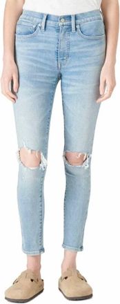 Lucky Brand High Rise Bridgette Skinny Jeans In Darwin Dest