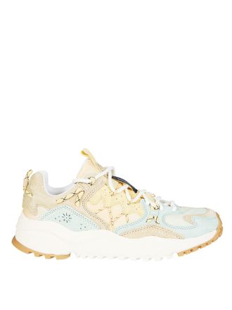 Flower Mountain Neutral Yamabushi Pig Nubuck Sneakers