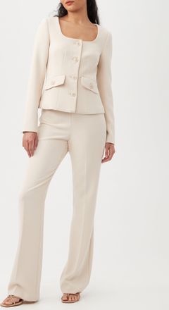 Trina Turk Mott Jacket, Cream