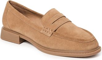 Intentionally blank Womens Marblehead Loafer In Latte