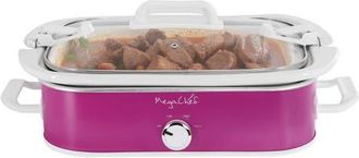 MegaChef 3.5 Quart Casserole Slow Cooker with 3 Temperature Settings in Purple at Nordstrom