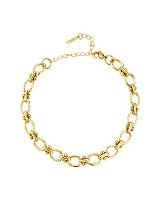 Glaze Jewelry Plated Stainless Steel Bracelet