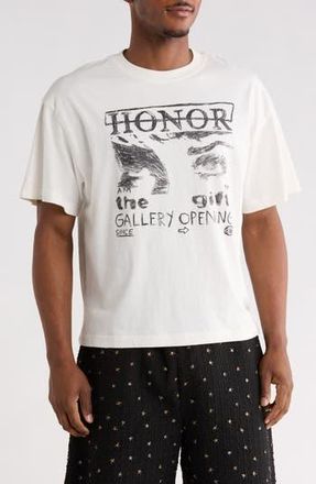 Honor The Gift Art That Reflects Graphic T-Shirt in Bone at Nordstrom Rack, Size Xxx-Large