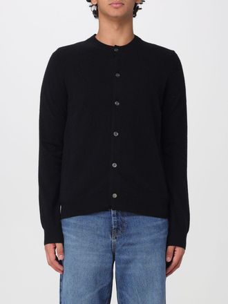 Comme Des Gar&ccedil;ons Cardigan girocollo in lana dagnello con bordi a costine