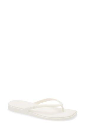 Crocs Miami Flip Flop in Chalk at Nordstrom, Size 10