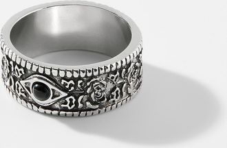 Le 31 Mens Eye embossed ring