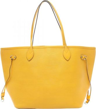 Louis Vuitton Citron Yellow Epi Leather Handbag Tote Bag (Pre-Owned)