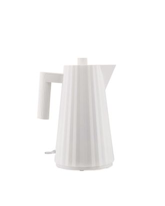 Alessi Pliss&eacute; Mdl06/1 W - Hervidor El&eacute;ctrico De Design, En Resina Termopl&aacute;stica, Enchufe Europeo 2400w, 100cl, Blanco - Alessi