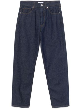 Maison Kitsun&eacute; straight-leg jeans - Blue