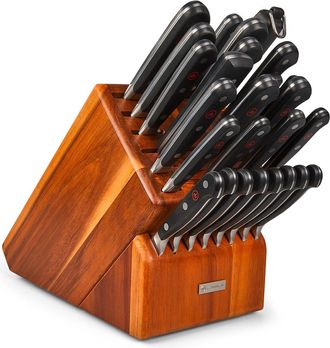 W&uuml;sthof Classic 26 Piece Knife Block Set, Acacia