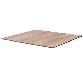 Oviala Tablero laminado de mesa de 60x60 cm en roble