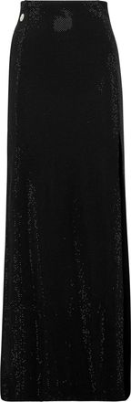 Philipp Plein Long Skirt Crystal