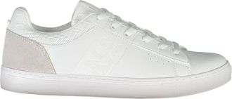 Napapijri Witte Leren Heren Sneaker - Heren - Sneakers - Wit - 41 EU - Leer - Schoenen