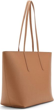 Mango Double Handle Shopper Tote in Leather at Nordstrom