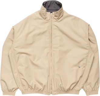 Acne Studios Jassen, Heren, Beige, L, Polyester, Bomberjack