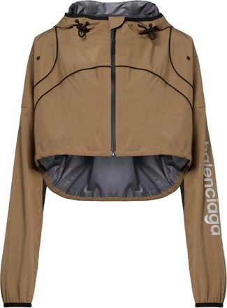 Balenciaga Dames, Jassen, Bruin, Maat: S