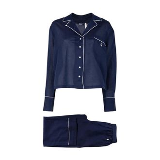 Polo Ralph Lauren Mujer, Pijama, Azul, Talla: L