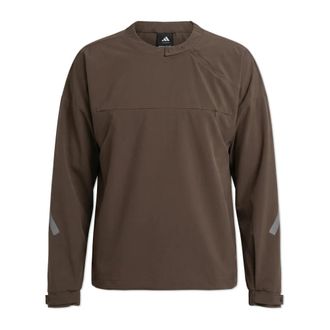 adidas Shirt met lange mouwen - Heren - Sportshirts - Bruin - 2XL - Fitness