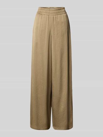 Drykorn Hose mit weitem Bein und elastischem Bund Modell CEILING in Camel, Gr&ouml;&szlig;e 29/34