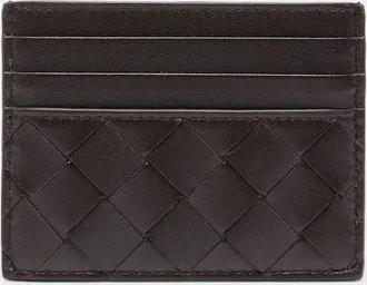 Bottega Veneta Tarjetero de piel Intrecciato