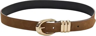 Federica Tosi Su&egrave;de Riem - Dames - Riemen - Bruin - M/L - Su&egrave;de - Accessoires