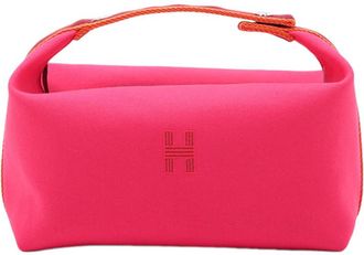 Herm&egrave;s Pre-owned Hermes Large Toile Bride A Brac Case Ladies L0RTDUQN9JR0UZ52