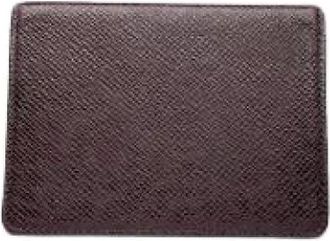 Louis Vuitton Pre-owned Lederen Portemonnee - Dames - Vintage Accessoires - Paars - ONE Size - Leer - Vintage