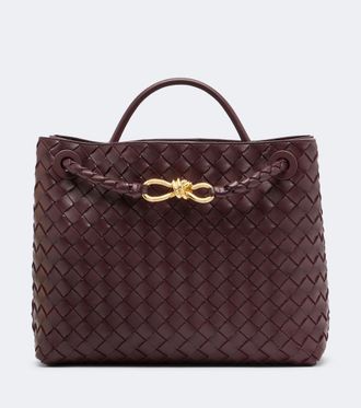 Bottega Veneta Shopper Andiamo Medium in pelle