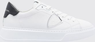 Philippe Model Sneakers basse Temple in pelle di vitello liscia con design bicolore