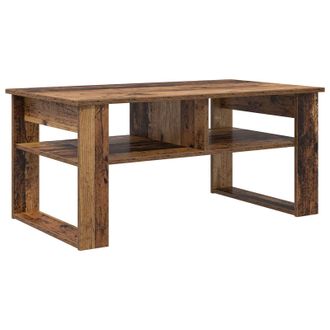 vidaXL Mesa De Caf&eacute; Madera Vieja 96 X 54 X 44 Cm Madera De Ingenier&iacute;a Vidaxl