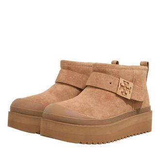 Tory Burch Tory Burch Stiefel & Boots - Mellow Shearling Platform Boot - Gr. 35,5 (EU) - in Braun - f&uuml;r Damen