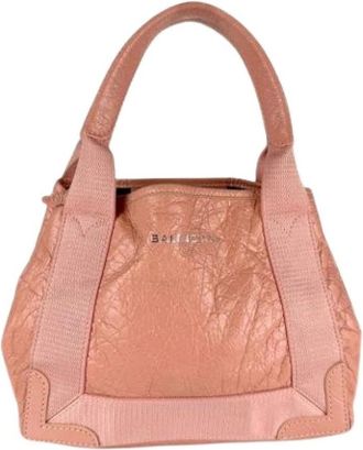 Balenciaga Pre-owned Handbags, female, Pink, Size: ONE SIZE Pre-owned Vintage Handbag