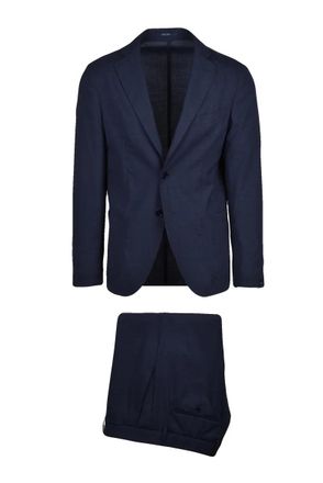 Paoloni Mens Classic Suit - Blue