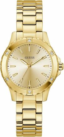 Guess Gw0948L2 Horloge - Dames - Accessoires - Geel - Maat: ONE Size